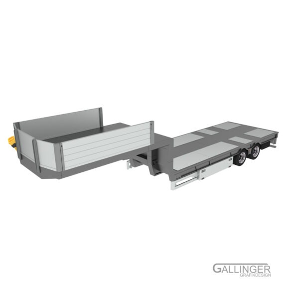 1:14 Tieflader Baukasten – Bild 5