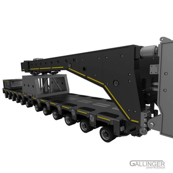 1:14 Modularer Tieflader mit Tragschnabel System – Bild 5