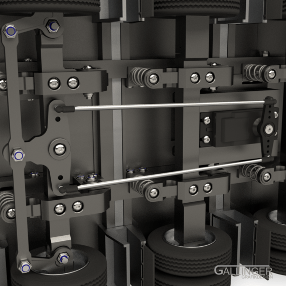 1:14 5-Achs Drehschemel Tieflader – Bild 6