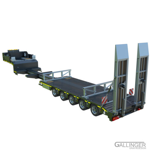 1:14 5-Achs Teleskop Auflieger – Bild 7