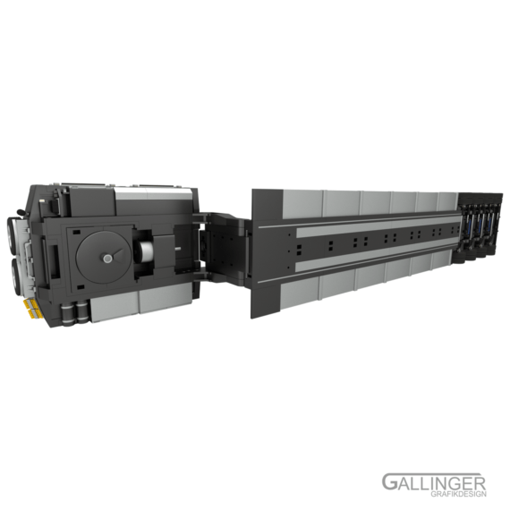 1:14 Schwerlast Tiefbett Auflieger V2 (Vorversion) – Bild 6