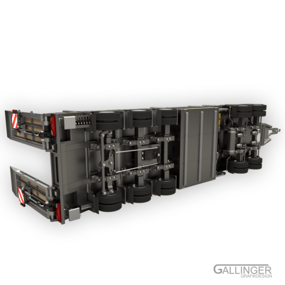 1:14 5-Achs Drehschemel Tieflader – Bild 7