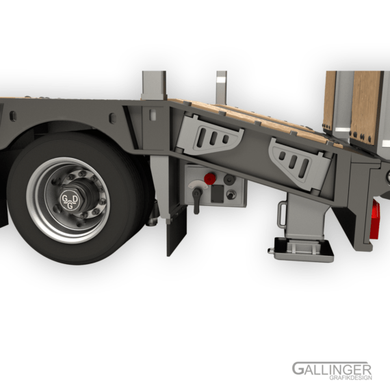 1:14 5-Achs Drehschemel Tieflader – Bild 8