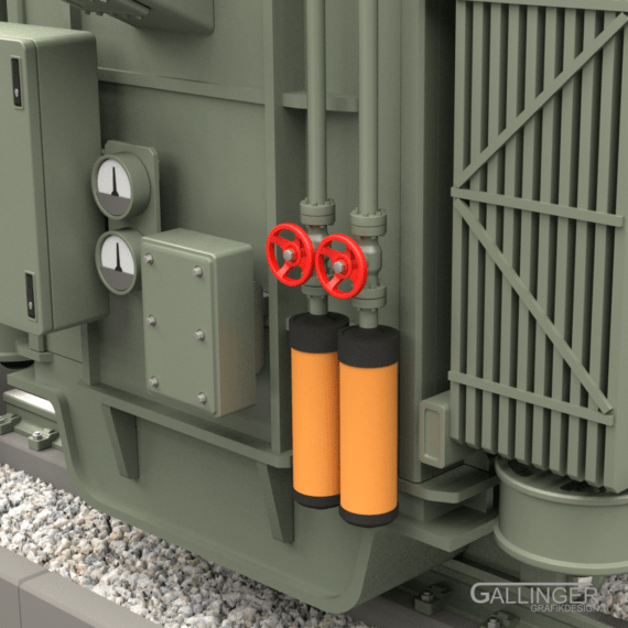 1:14 & 1:22,5 Trafo Umspannwerk – Bild 9