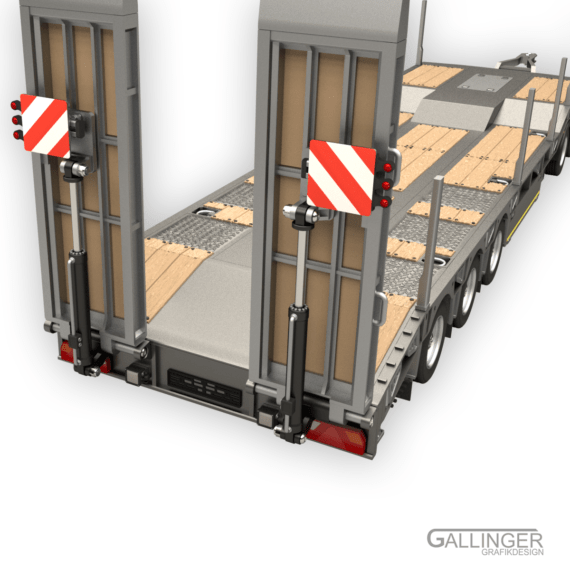 1:14 5-Achs Drehschemel Tieflader – Bild 9