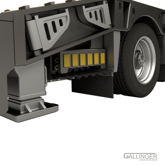 1:14 5-Achs Drehschemel Tieflader – Bild 10
