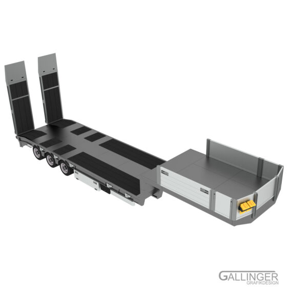 1:14 Tieflader Baukasten – Bild 11