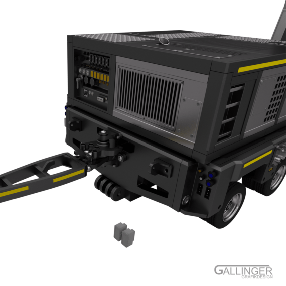 1:14 Modularer Tieflader mit Tragschnabel System – Bild 13