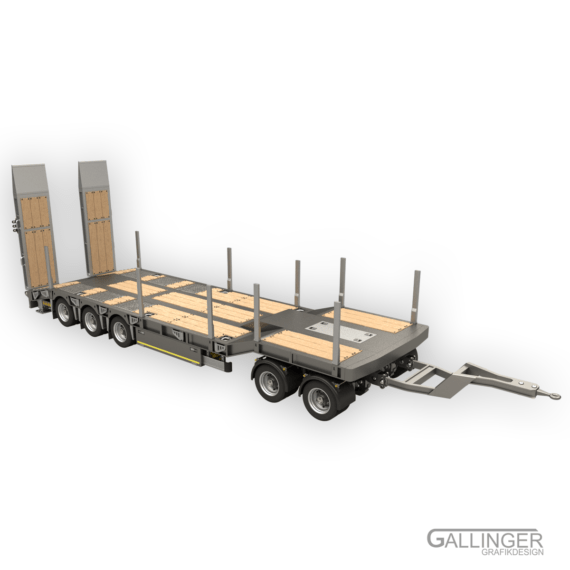 1:14 5-Achs Drehschemel Tieflader – Bild 14