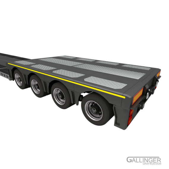 1:14 Schwerlast Tiefbett Auflieger V2 (Vorversion) – Bild 13