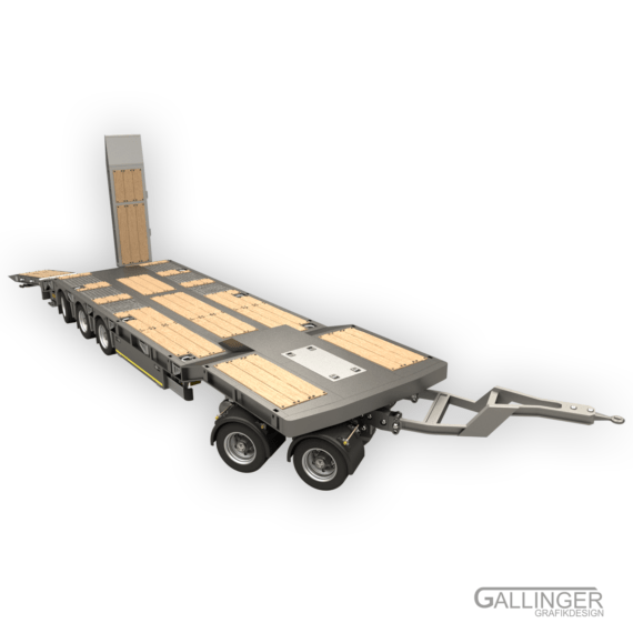 1:14 5-Achs Drehschemel Tieflader – Bild 16