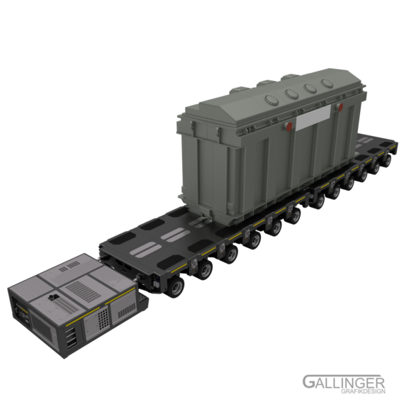 1:14 Modularer Tieflader mit Tragschnabel System – Bild 16