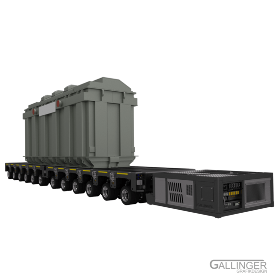 1:14 Modularer Tieflader mit Tragschnabel System – Bild 17