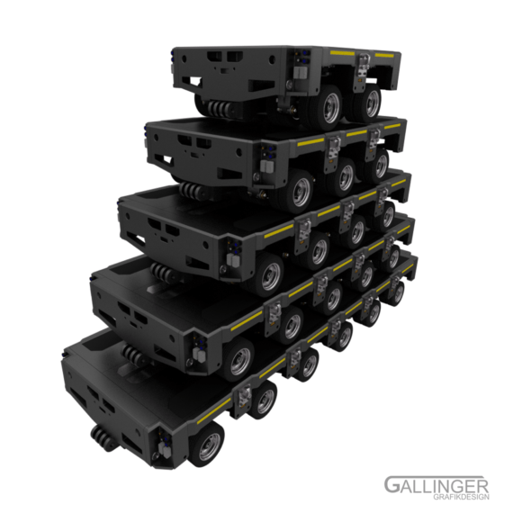 1:14 Modularer Tieflader mit Tragschnabel System – Bild 20