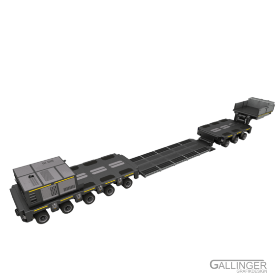 1:14 Modularer Tieflader mit Tragschnabel System – Bild 27