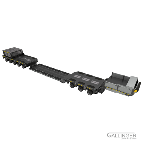 1:14 Modularer Tieflader mit Tragschnabel System – Bild 28