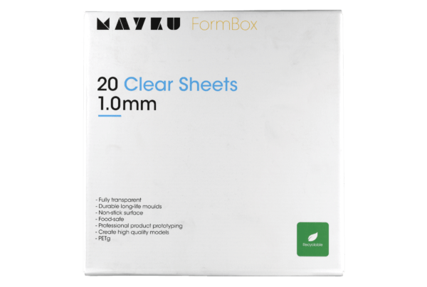 MAYKU FORMBOX TRANSPARENTE BLÄTTER 1,0MM (20ER PACK) – Bild 3