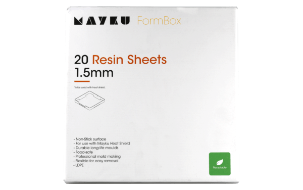 Mayku-Resin-Sheets--LDPE-Sheets--20-pack-of-1-5mm--MREA200100AA-25998_1 MAYKU RESIN SHEETS (LDPE SHEETS) 20 PACK OF 1.5MM – Bild 3