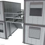 1:14 Bau, Büro & Wohn Container Baukasten – Bild 5