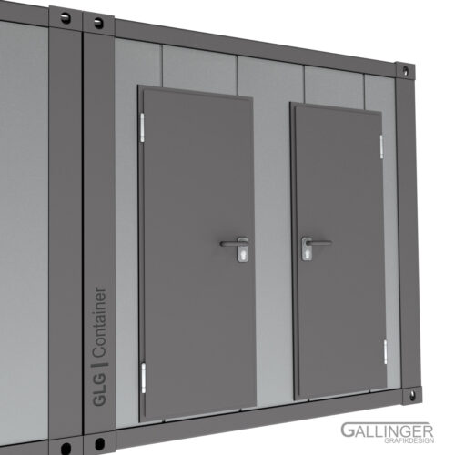20ft. Bau, Büro & Wohn Container | Modellbau Bausatz – Bild 7