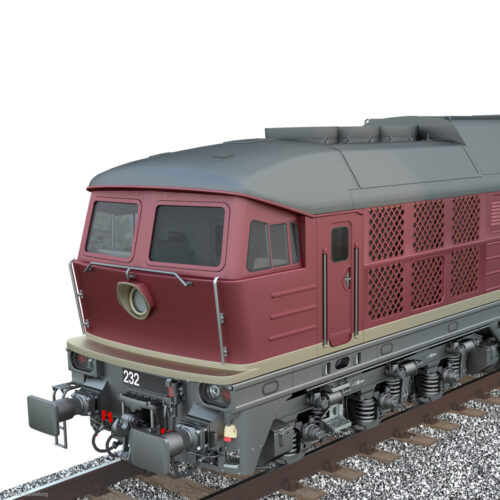 Produktbild_03 1:14, 12 & 10 Display BR232 "Ludmilla" Großmodell – Bild 4