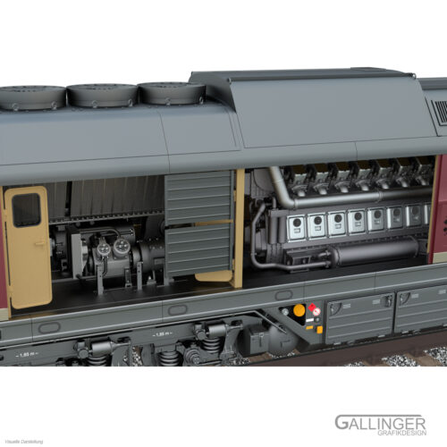 Produktbild_08 1:14, 12 & 10 Display BR232 "Ludmilla" Großmodell – Bild 9