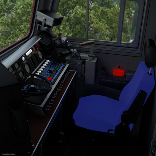 Produktbild_09 1:14, 12 & 10 Display BR232 "Ludmilla" Großmodell – Bild 10