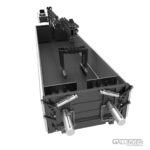 Stein Transport Auflieger mit Kran | Modellbau Bausatz – Bild 7