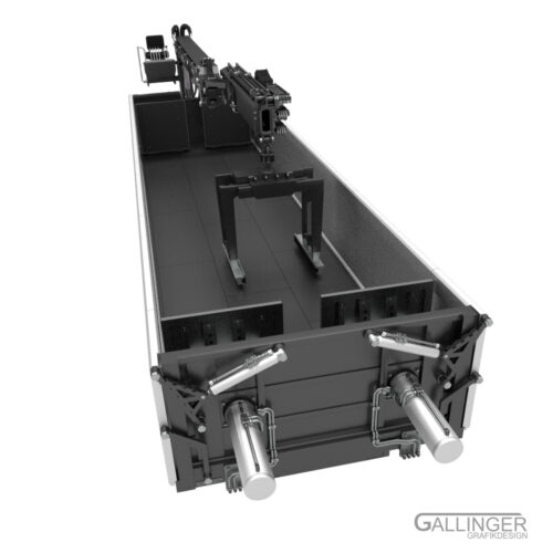 PB_06 Stein Transport Auflieger mit Kran | Modellbau Bausatz – Bild 7