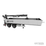 Stein Transport Auflieger mit Kran | Modellbau Bausatz – Bild 9