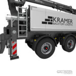Stein Transport Auflieger mit Kran | Modellbau Bausatz – Bild 10