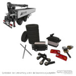 Kalksandstein Auflieger mit RC Kran | Zukauf Produkte