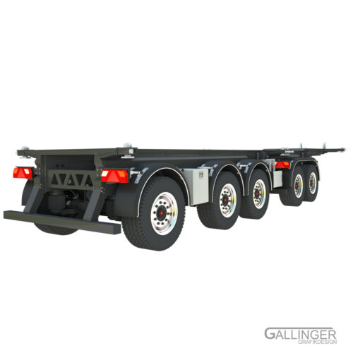 1:14 Container Kombi Auflieger – Bild 8