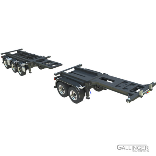1:14 Container Kombi Auflieger – Bild 12