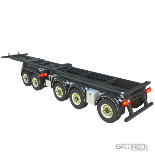1:14 Container Kombi Auflieger – Bild 14