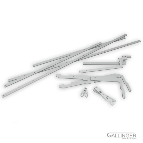 Modulares Tiefbett System | Komplett Bundle | Verstärkungsprofile