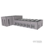 1:14 Baukasten Gewerbegebäude Logistik, Handel und Feuer & Rettungsdienst (Basis Set) – Bild 2