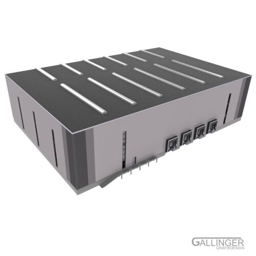 Logistik_Baukasten_10 1:14 Baukasten Gewerbegebäude Logistik, Handel und Feuer & Rettungsdienst (Basis Set) – Bild 11