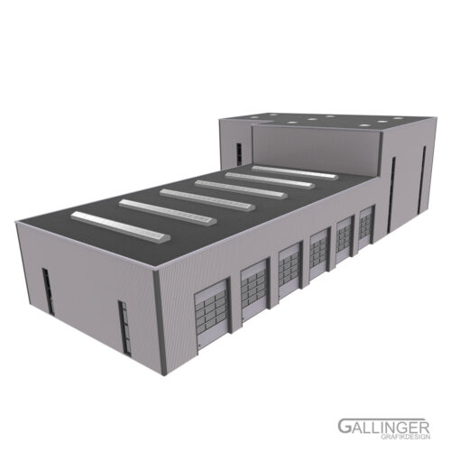 Logistik_Baukasten_13 1:14 Baukasten Gewerbegebäude Logistik, Handel und Feuer & Rettungsdienst (Basis Set) – Bild 14