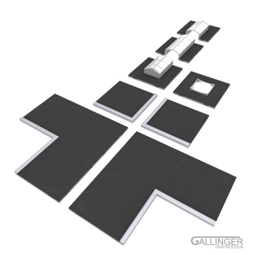 Logistik_Baukasten_15 1:14 Baukasten Gewerbegebäude Logistik, Handel und Feuer & Rettungsdienst (Basis Set) – Bild 16