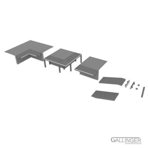 Logistik_Baukasten_24 1:14 Baukasten Gewerbegebäude Logistik, Handel und Feuer & Rettungsdienst (Basis Set) – Bild 25