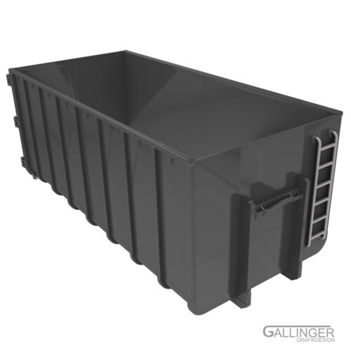 40cbm Abrollcontainer Mulde (LESU) | Modellbau Bausatz