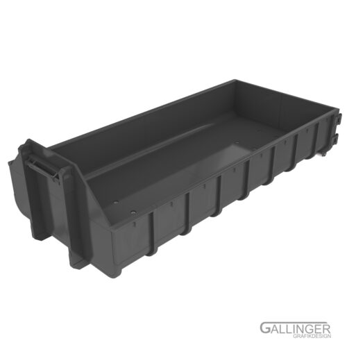 Abroll Container Leimbach Klein 04 10cbm Abrollcontainer Mulde (Leimbach) | Modellbau Bausatz – Bild 4