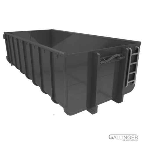 20cbm Abrollcontainer Mulde (LESU) | Modellbau Bausatz
