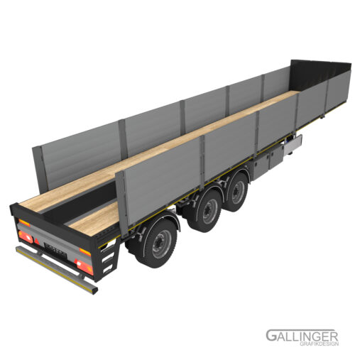 1:14 Baustoff Auflieger Plus 1 - V2 – Bild 5