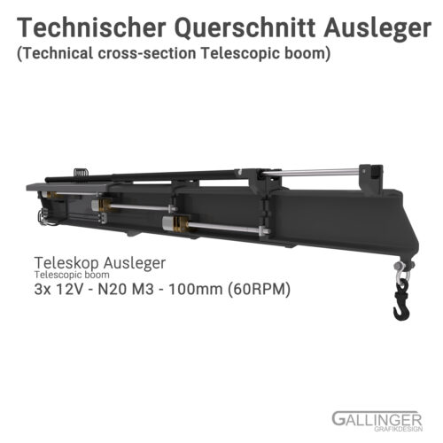 1:14 RC Ladekran Groß - Voll Funktional – Bild 23