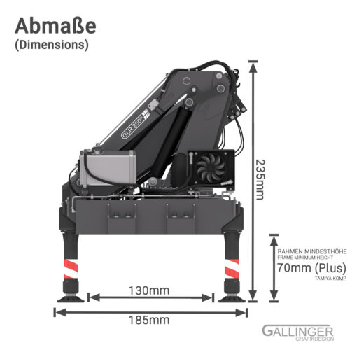 1:14 RC Ladekran Groß - Voll Funktional – Bild 26