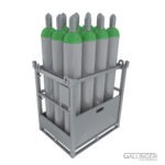 1:14 Transportgestell für Gasflaschen