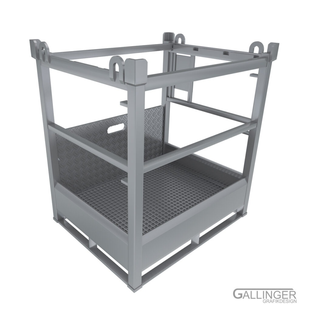Gasflaschen Transportgestell Bild 03