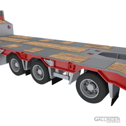 1:14 3-Achs Standard Tieflader Low Budget – Bild 3